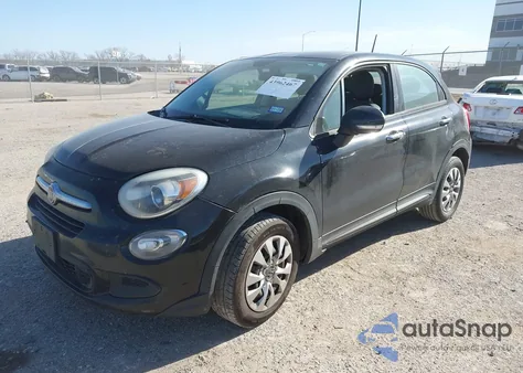 2016 Fiat 500X Pop from USA, damaged, VIN ZFBCFXAT7GP344426
